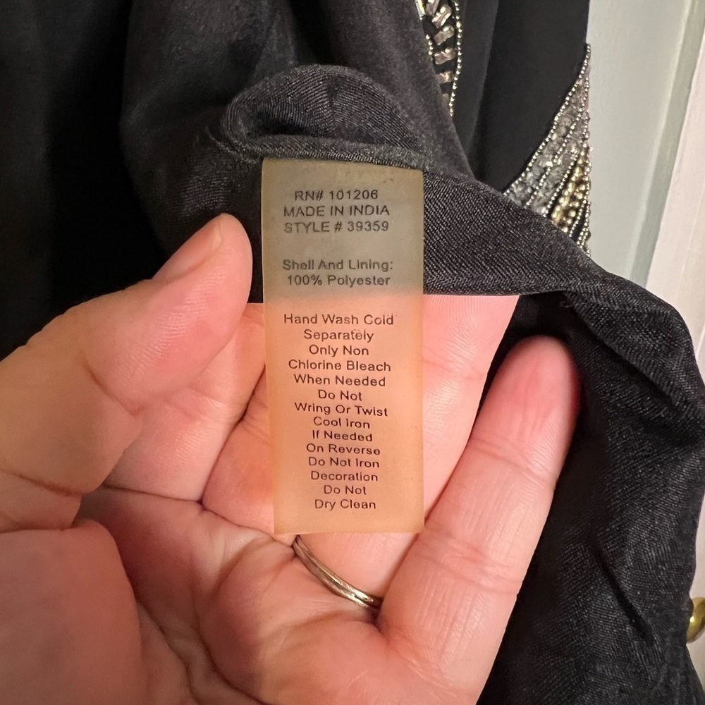 Soft Surroundings Beaded Open Front Cardigan - image 5